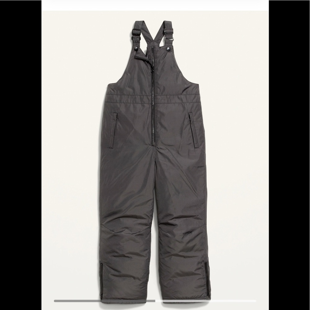 Gender-Neutral Water-Resistant Bib Snowsuit Overalls for‎ Kids
